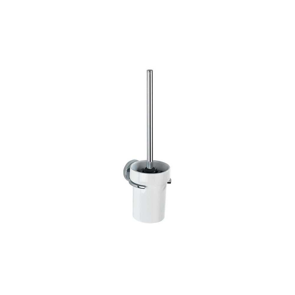 Wenko Vacuum-Loc WC-Garnitur Capri, chrom – Eleganz für dein Badezimmer ohne Bohren