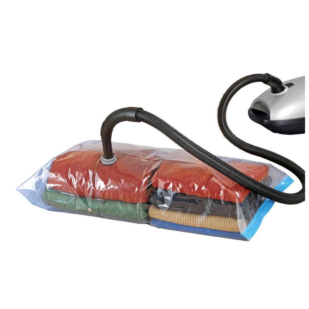 Wenko Vakuum Aufbewahrungssystem 2er Set, 90x56 cm – Effektive Platzersparnis für deine Kleidung