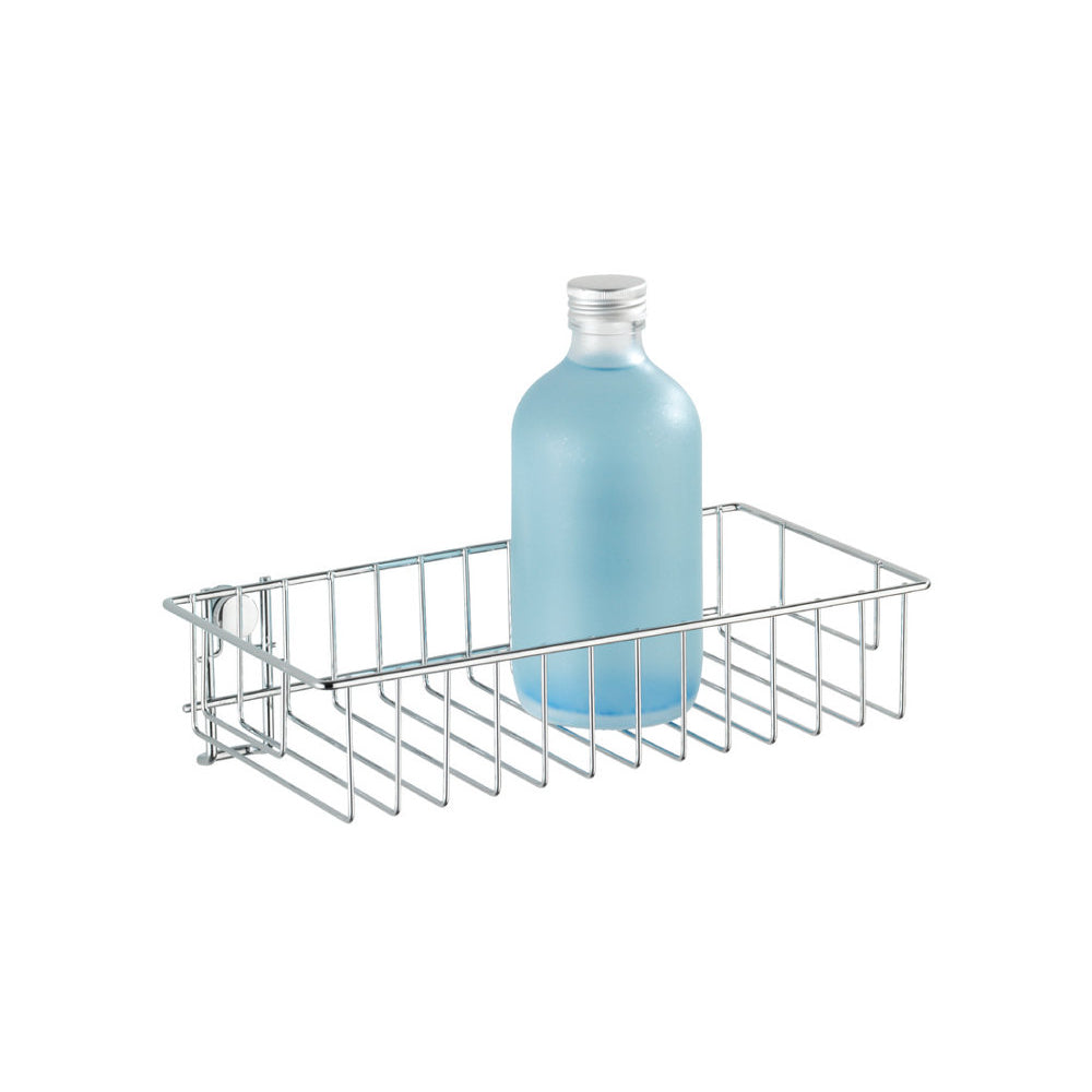 Wenko Dusch-Wandablage Classic, Chrom – Praktische Ablage für dein Badezimmer