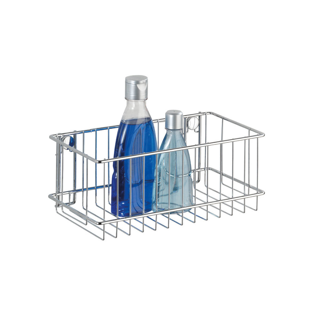 Wenko Dusch-Wandablage Groß Classic, Chrom – Praktische Ablage für dein Badezimmer