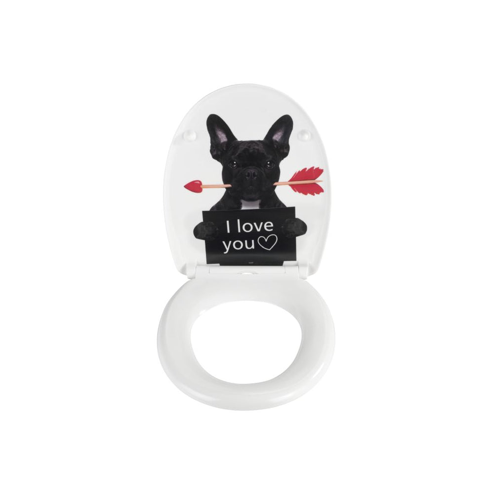 Wenko WC-Sitz Guilty Dog – Tierisches Design & maximaler Komfort