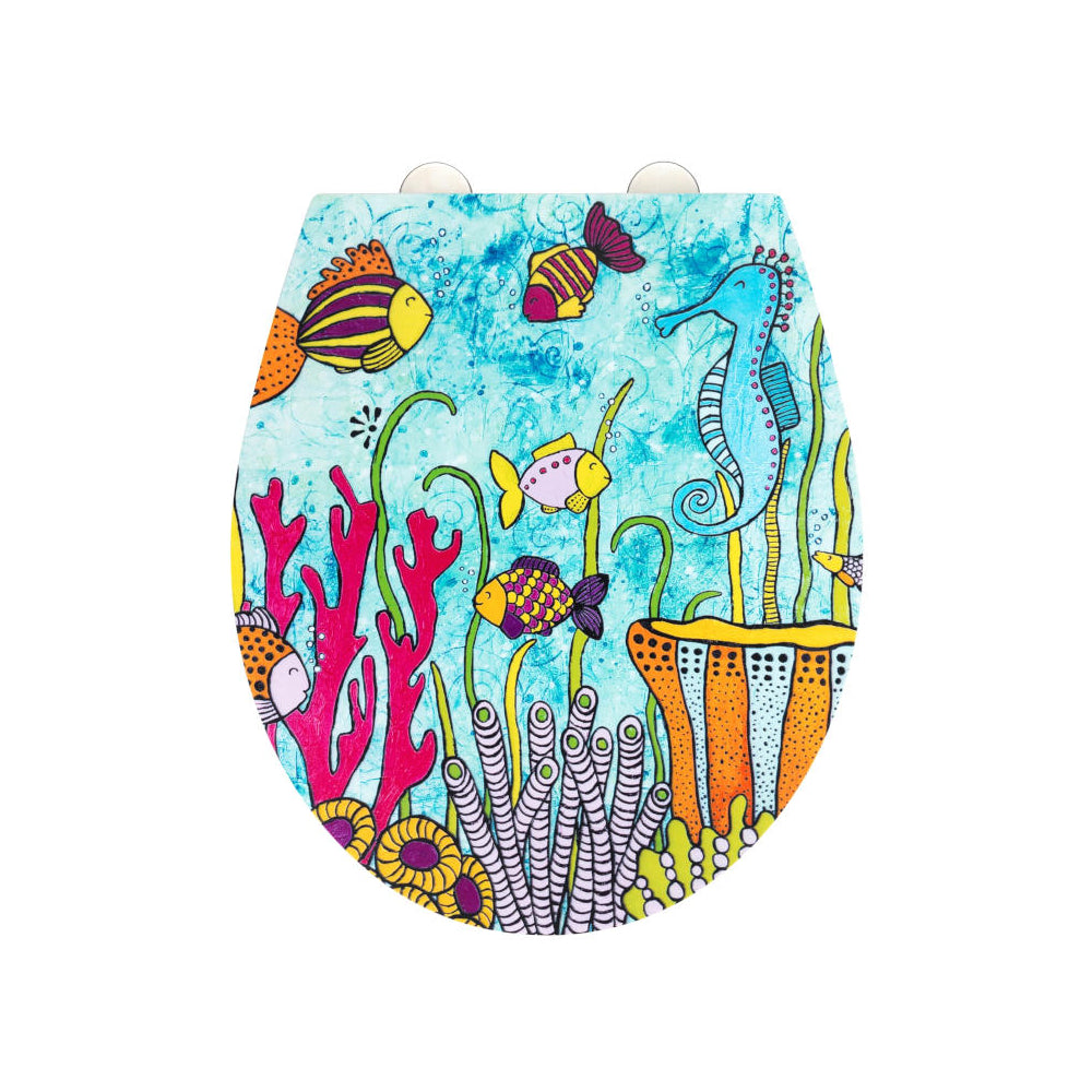 Wenko WC-Sitz Ocean Life Duroplast