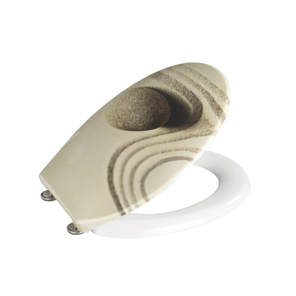 Wenko WC-Sitz Sand and Stone