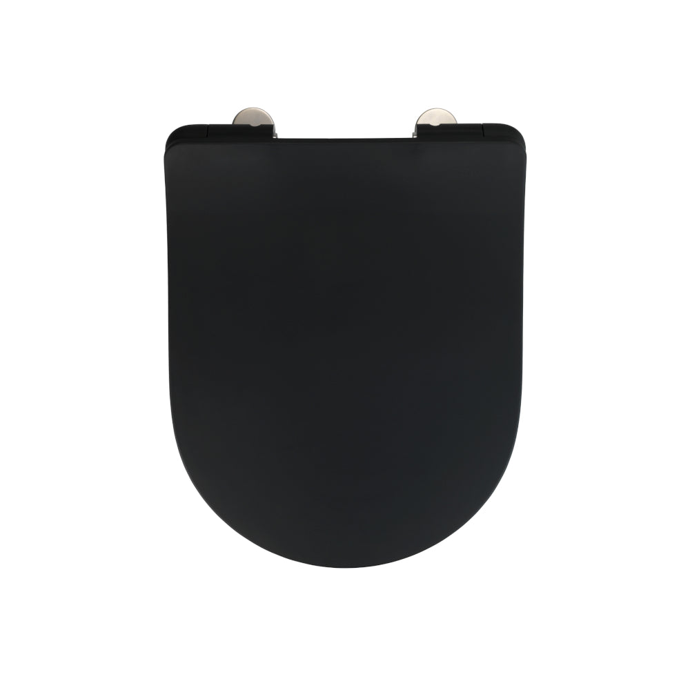 Wenko WC-Sitz Sedilo, Schwarz Matt, Duroplast