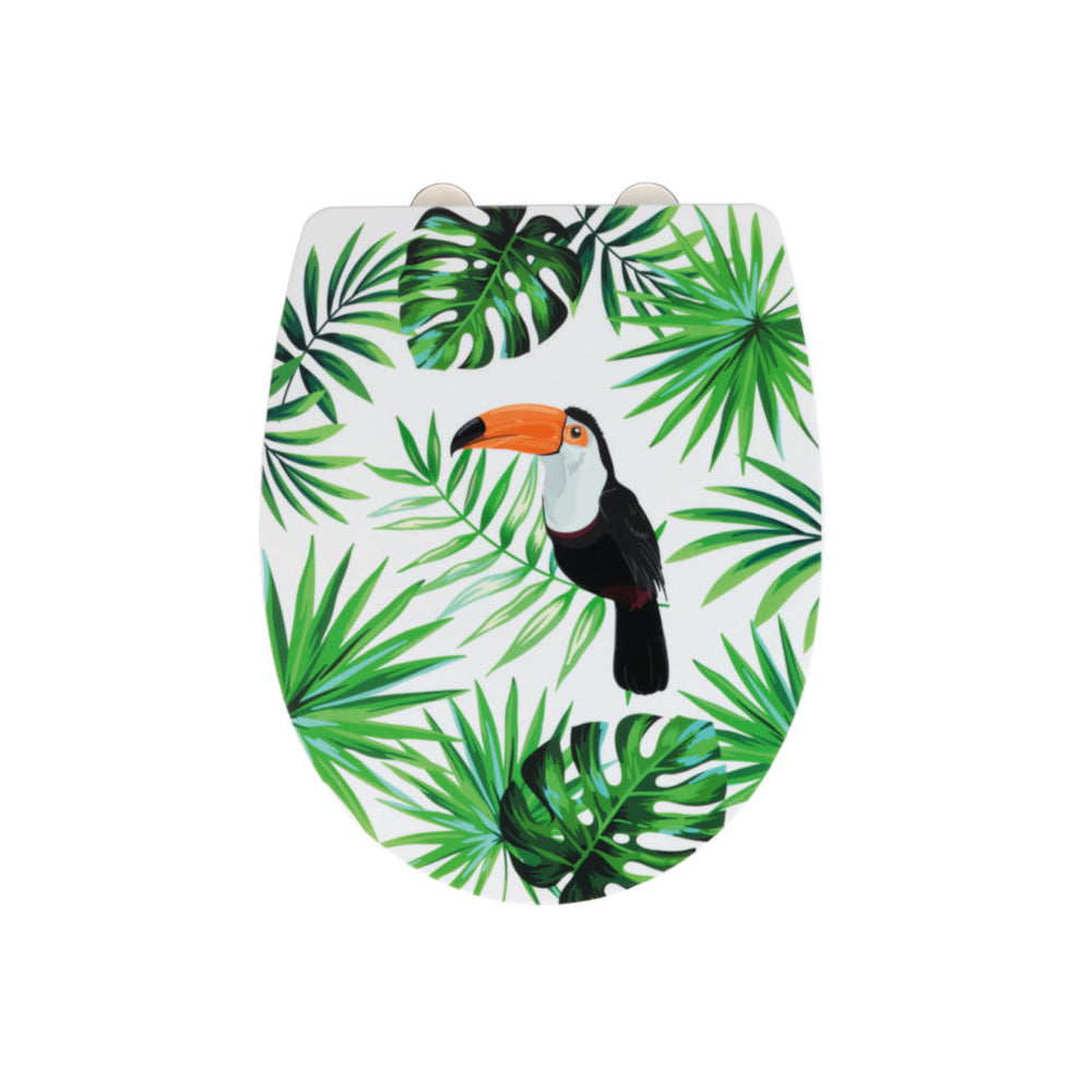 Wenko WC-Sitz Tucan, High-Gloss, Easy-Close
