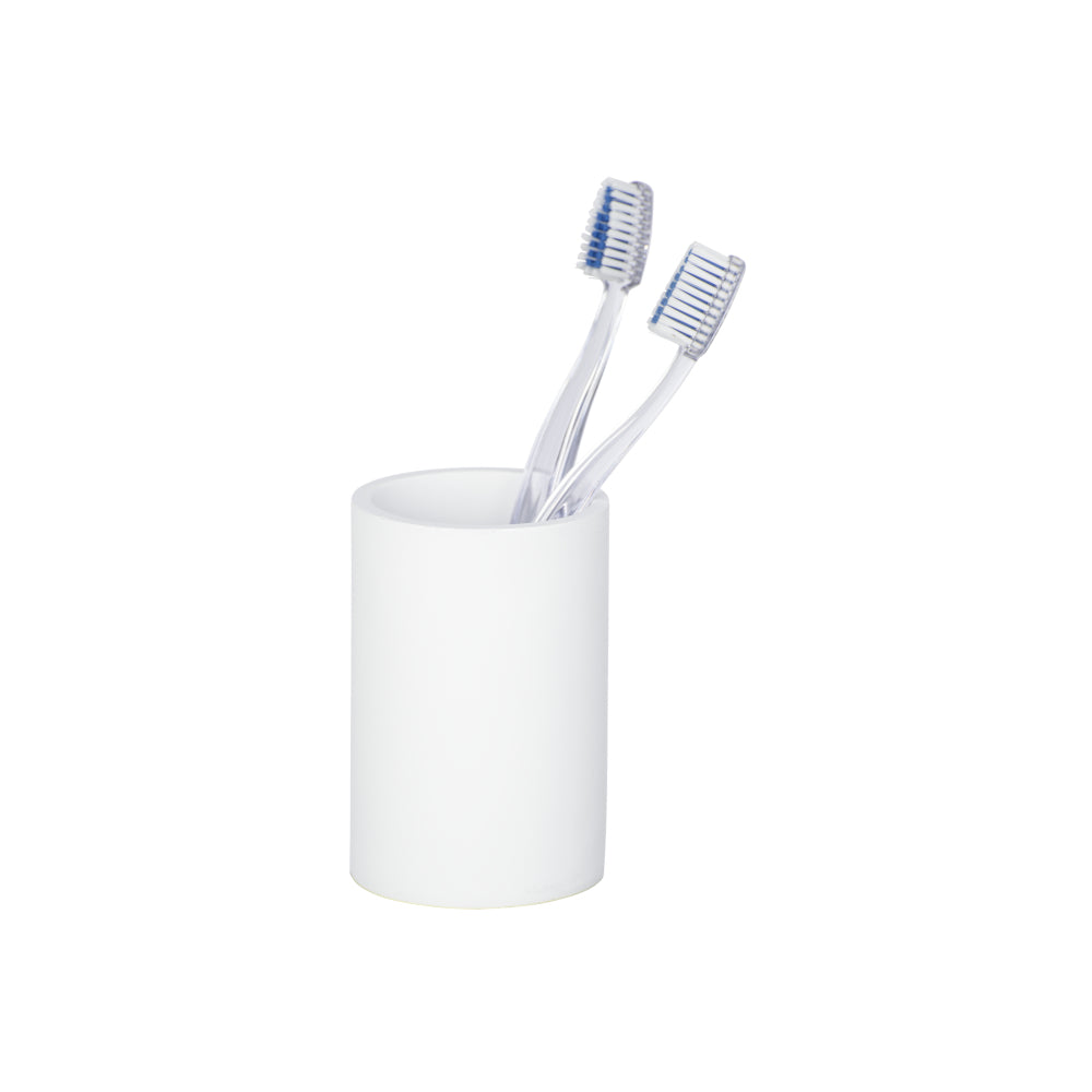 Wenko Zahnputzbecher Ida, weiss