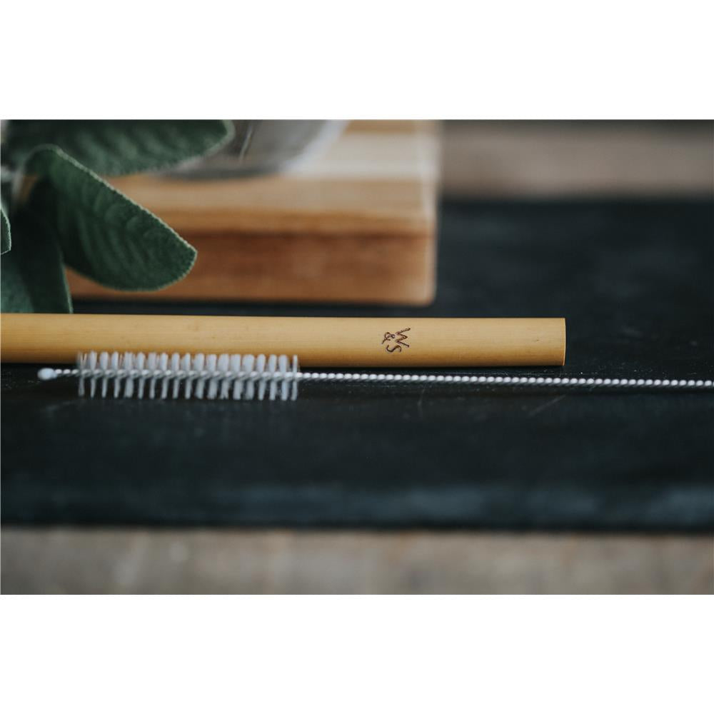 Wild & Stone Bambus Trinkhalme, Wiederverwendbar, 10er Pack – Eine umweltfreundliche Alternative