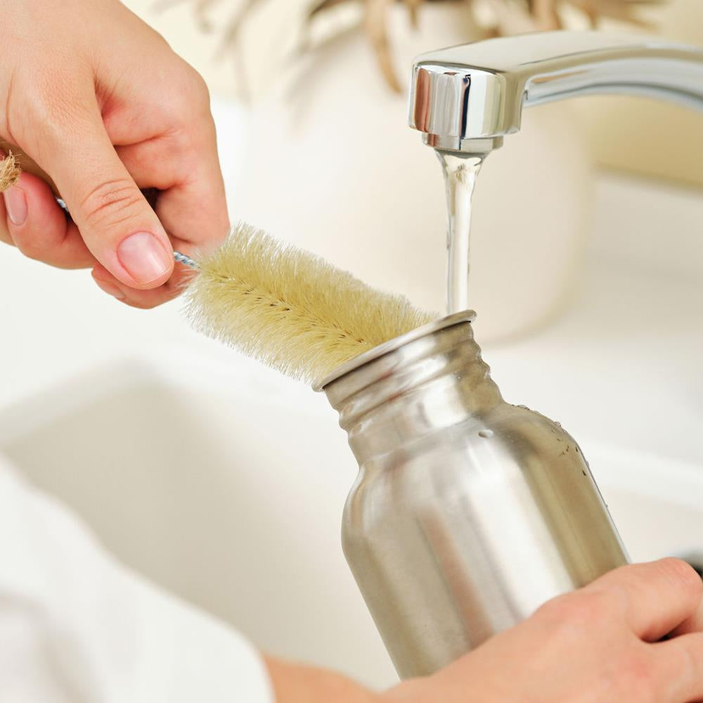 Wild & Stone Tampico Ökologische Flaschenbürste, 1 Liter