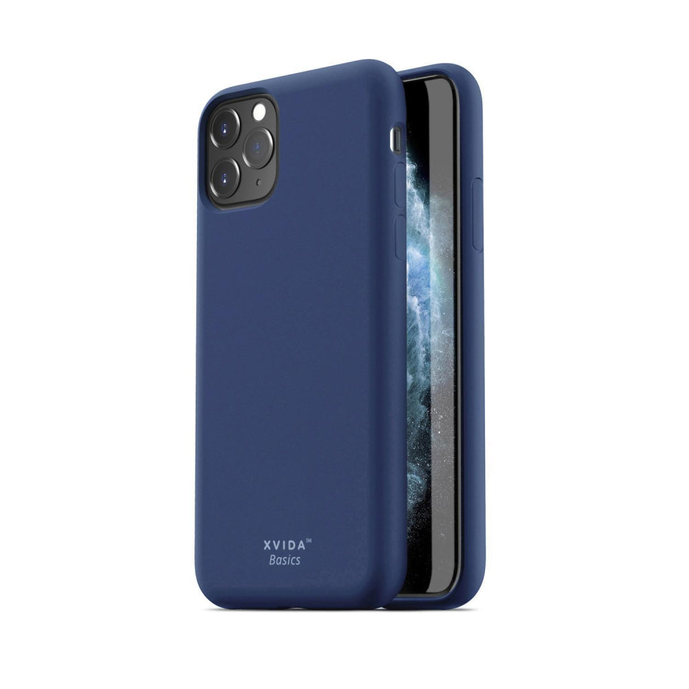 XVIDA Basics Magnetic Charging Case, iPhone 11 Pro Max, Blau