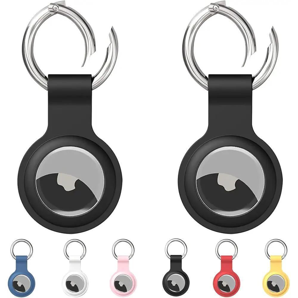 Schlüsselanhänger, Schwarz, für Apple AirTag
