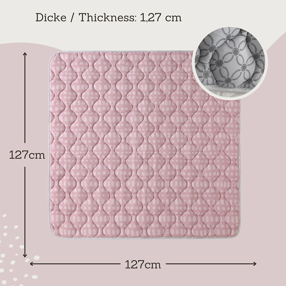 STILVOLL UND AMÜSANT – Die Baby Krabbeldecke im Unisex-Hygge-Design
