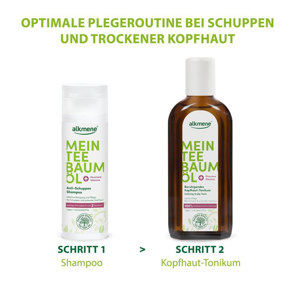 Mein Teebaumöl Anti-Schuppen Shampoo – Effektive Pflege für trockene und schuppige Kopfhaut, 200 ml