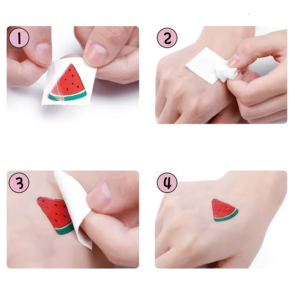 Dschungel TiereTattoos Kinder
