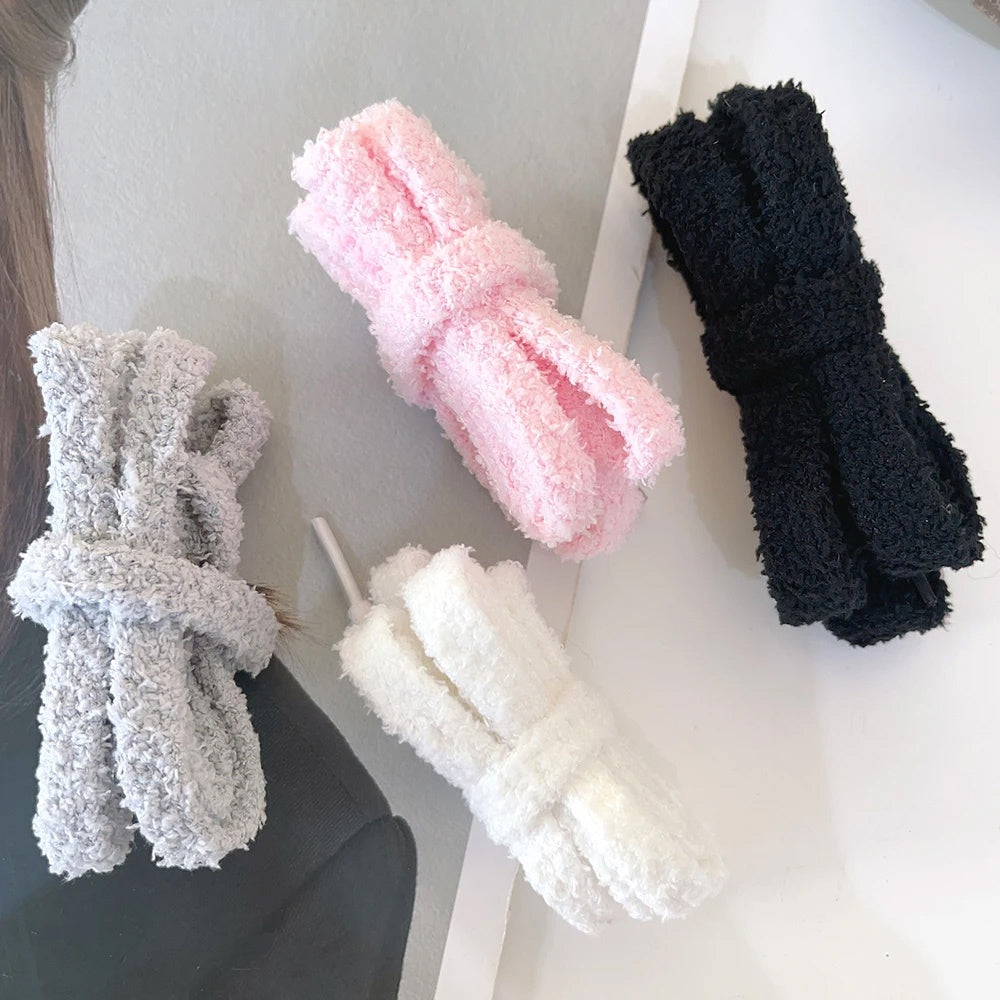 Fuzzy Laces Flat, Plüsch-Schnürsenkel