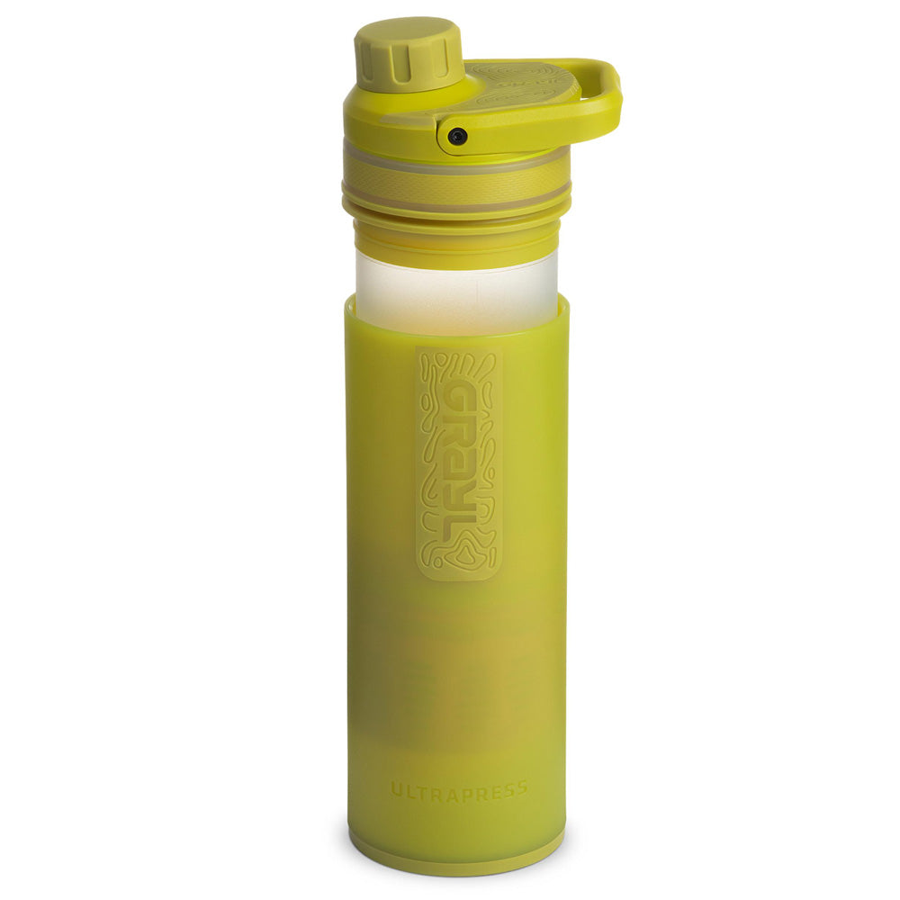 Grayl Ultrapress Purifier Bottle, Forager Moss