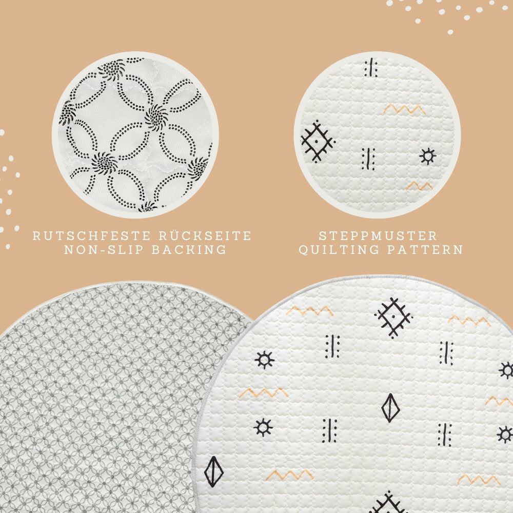 Babykrabbeldecke im Acapulto Beach Design – Spiel, Spaß und Komfort für dein Baby