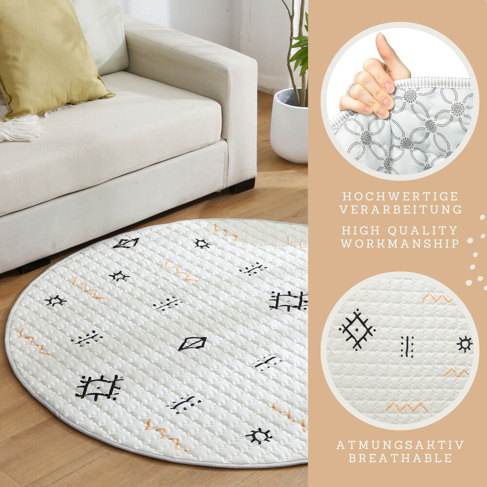 Babykrabbeldecke im Acapulto Beach Design – Spiel, Spaß und Komfort für dein Baby