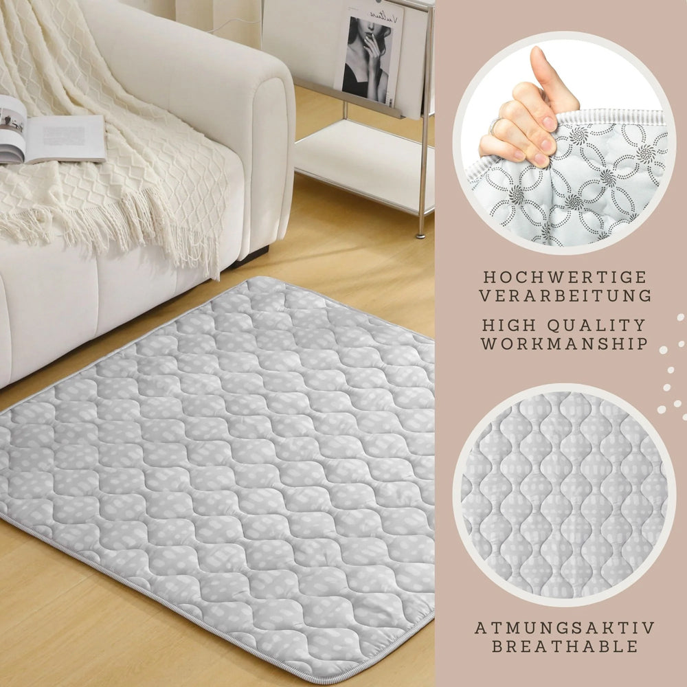 STILVOLL und AMÜSANT – Die Baby Krabbeldecke im Unisex-Hygge-Design