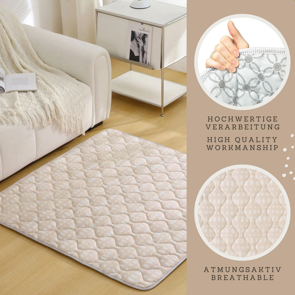 STILVOLL und AMÜSANT – Baby Krabbeldecke im Unisex-Hygge-Design