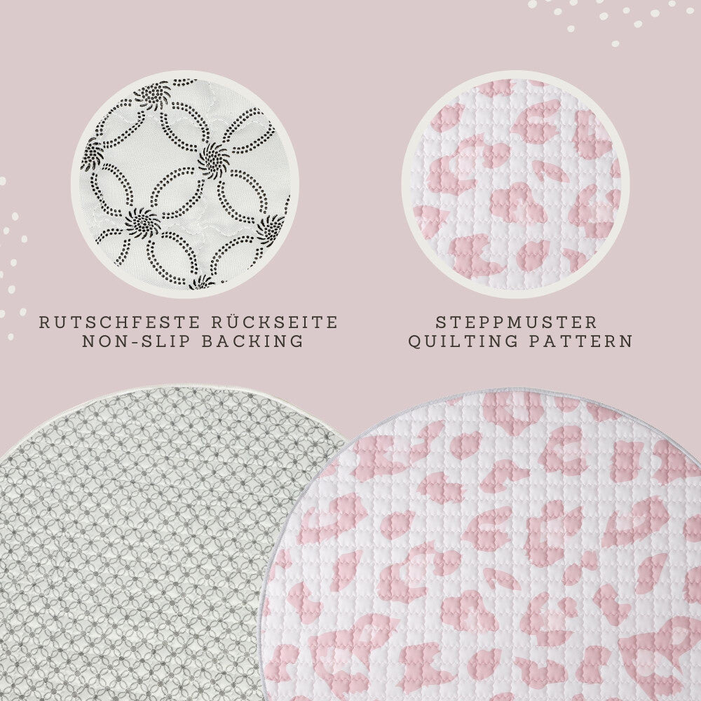 Die Babykrabbeldecke im Wild Cat Nude Design – Komfort trifft Stil