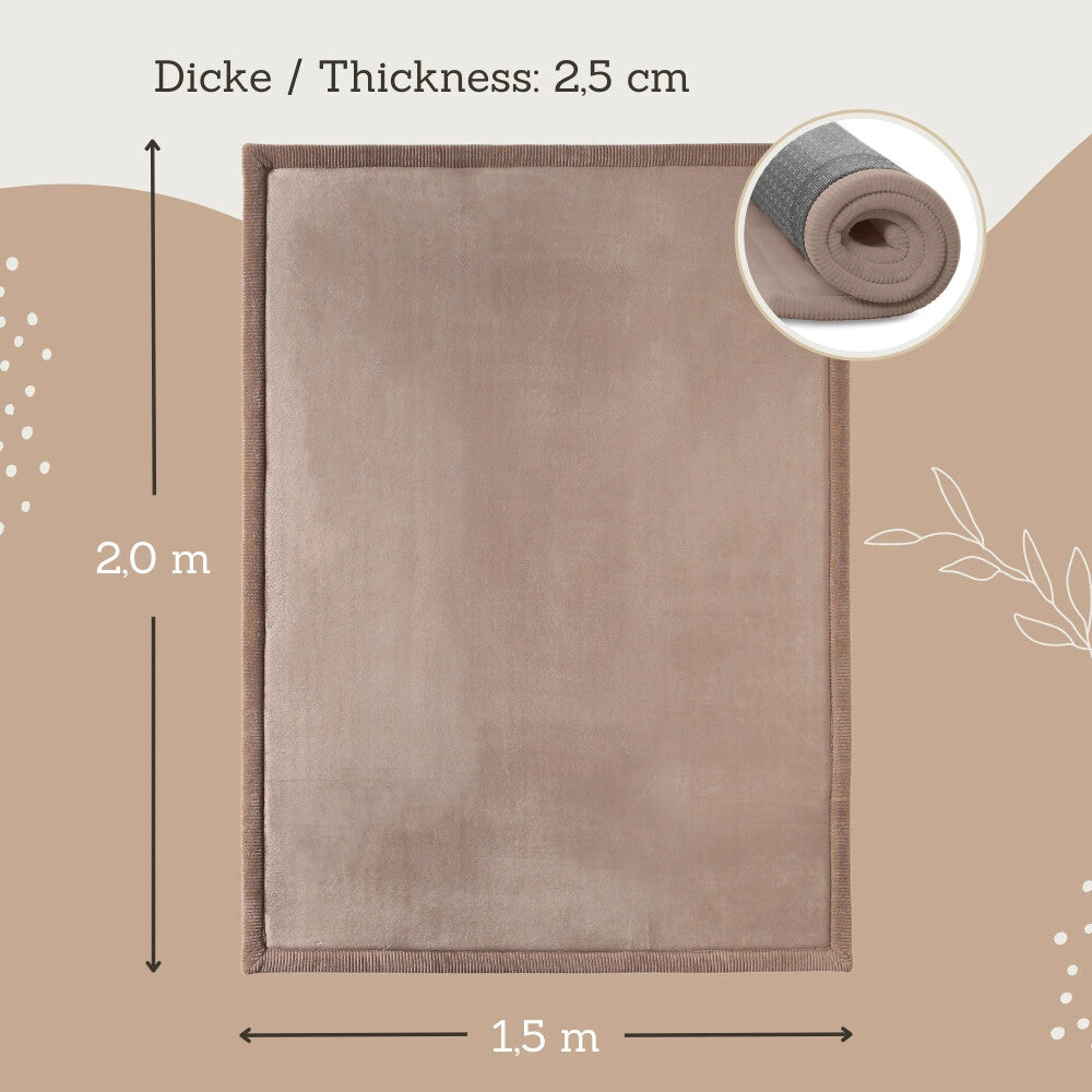 Hakuna Matte Tatami-Teppich, Wolkenweich, mit Memory-Schaum (200 x 150 cm)