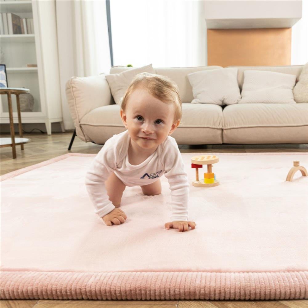 Hakuna Matte Samtmatte, Wolke mit Memory-Schaum – Pink (2 m x 1.5 m)