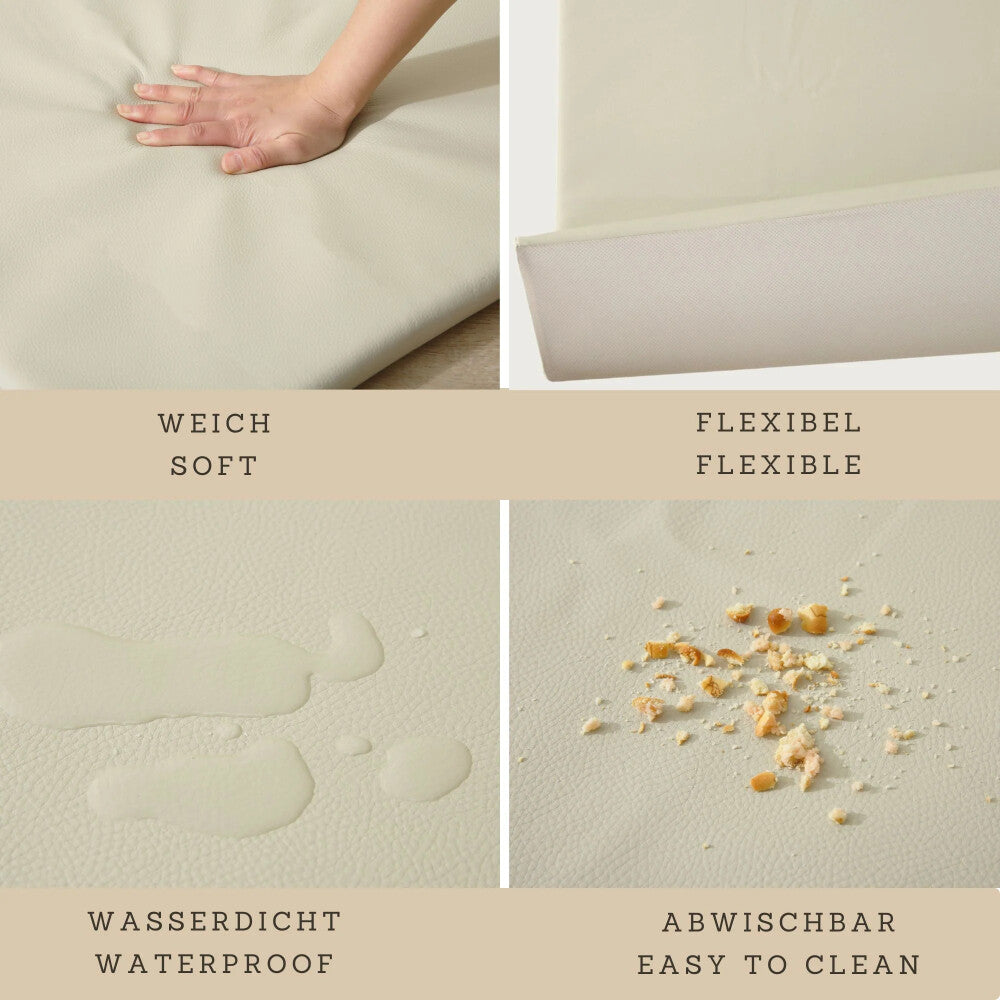 Gepolsterte Baby-Spielmatte – 3-Schicht-Design für Komfort, Sicherheit und Stil
