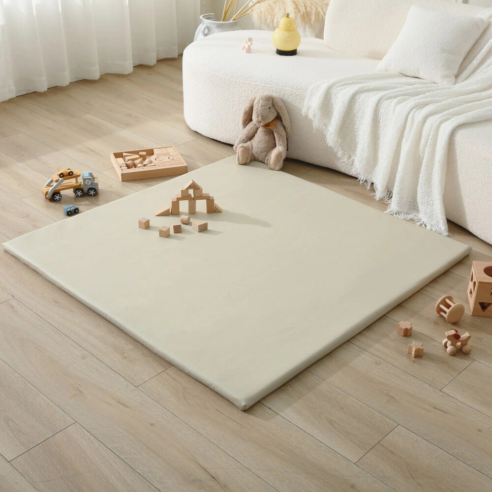 Gepolsterte Baby-Spielmatte – 3-Schicht-Design für Komfort, Sicherheit und Stil