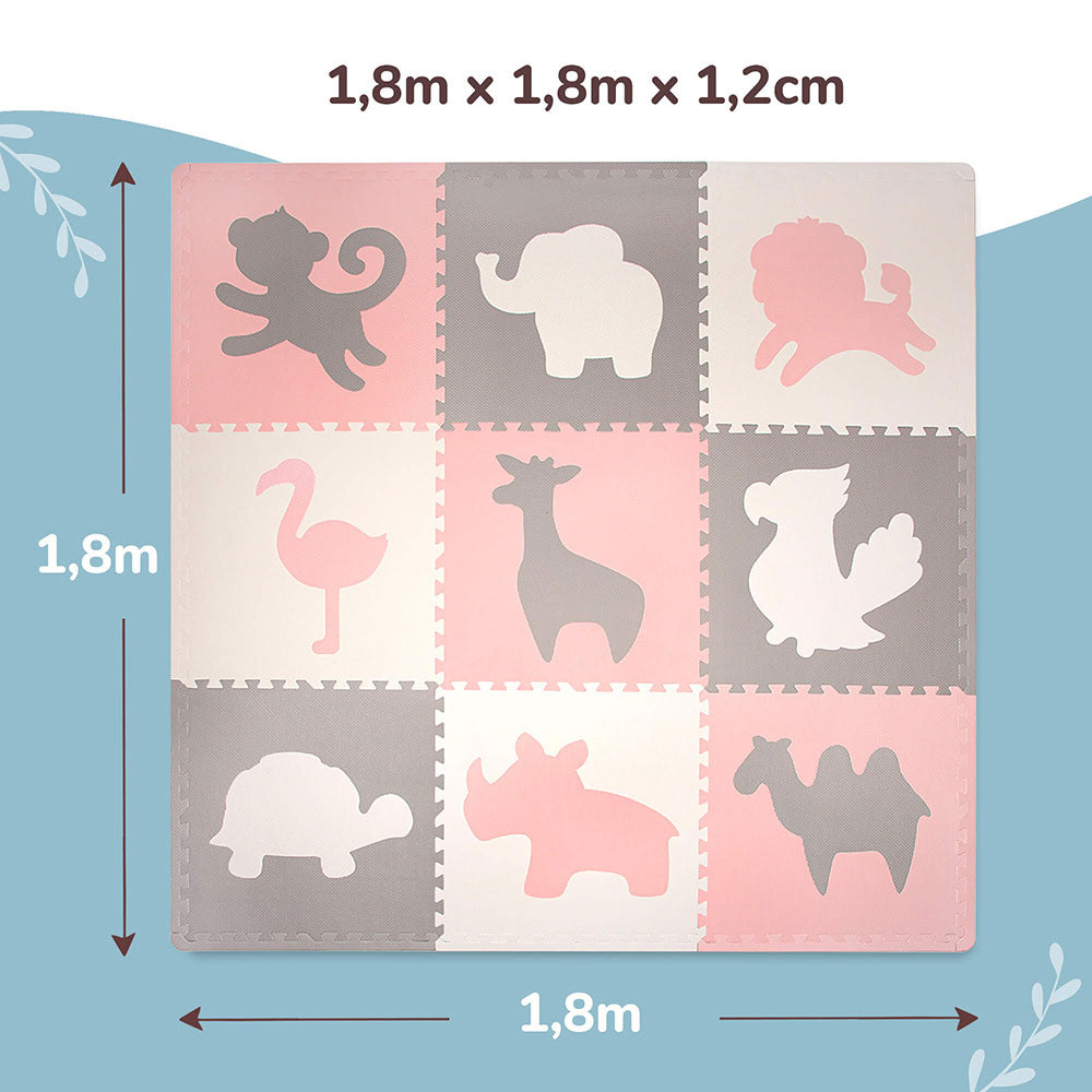 Hakuna Matte XXL Puzzlematte Afrika – Abenteuer in Afrika für Ihr Kinderzimmer