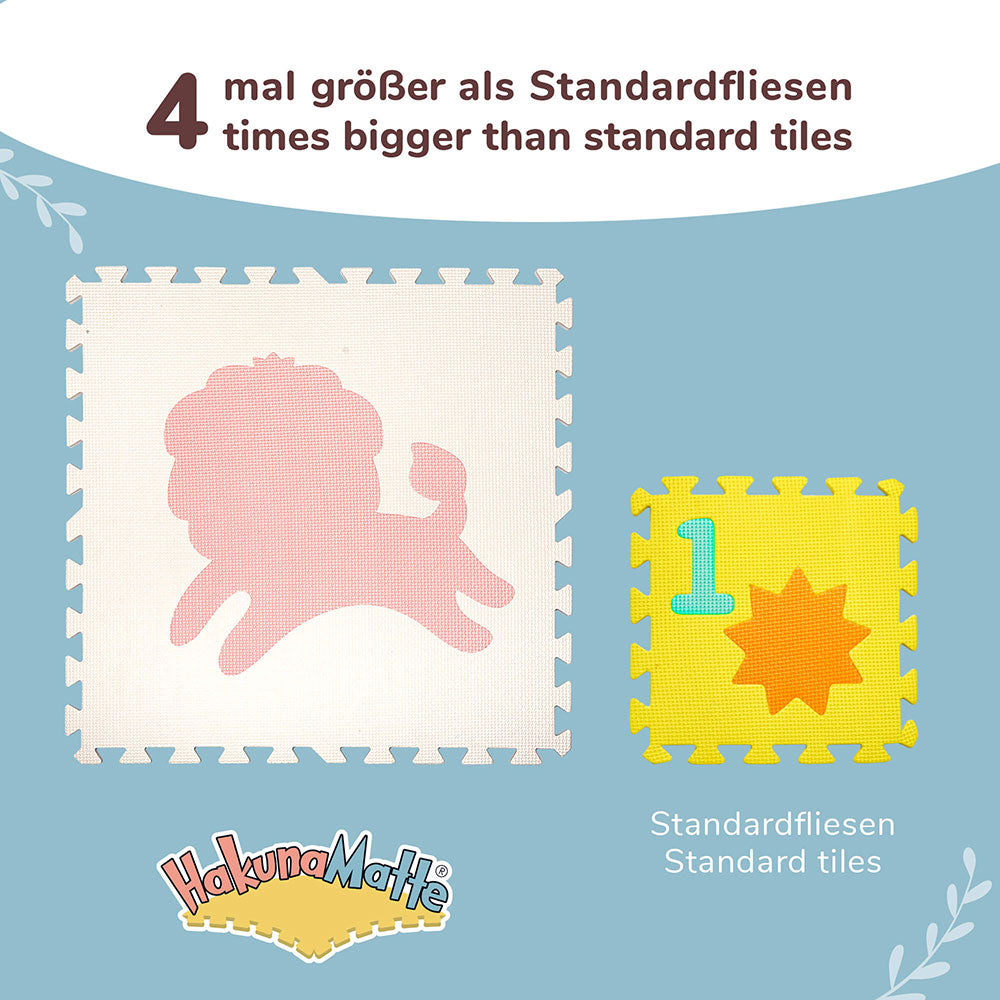 Hakuna Matte XXL Puzzlematte Afrika – Abenteuer in Afrika für Ihr Kinderzimmer