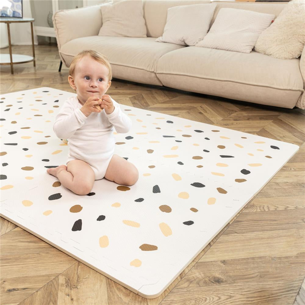 Hakuna Matte XXL Puzzlematte Confetti – Komfort und Kreativität für Ihr Zuhause