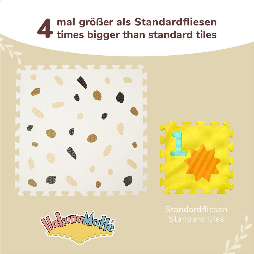 Hakuna Matte XXL Puzzlematte Confetti – Komfort und Kreativität für Ihr Zuhause