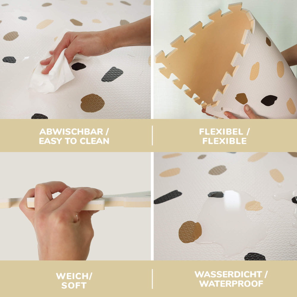 Hakuna Matte XXL Puzzlematte Confetti – Komfort und Kreativität für Ihr Zuhause