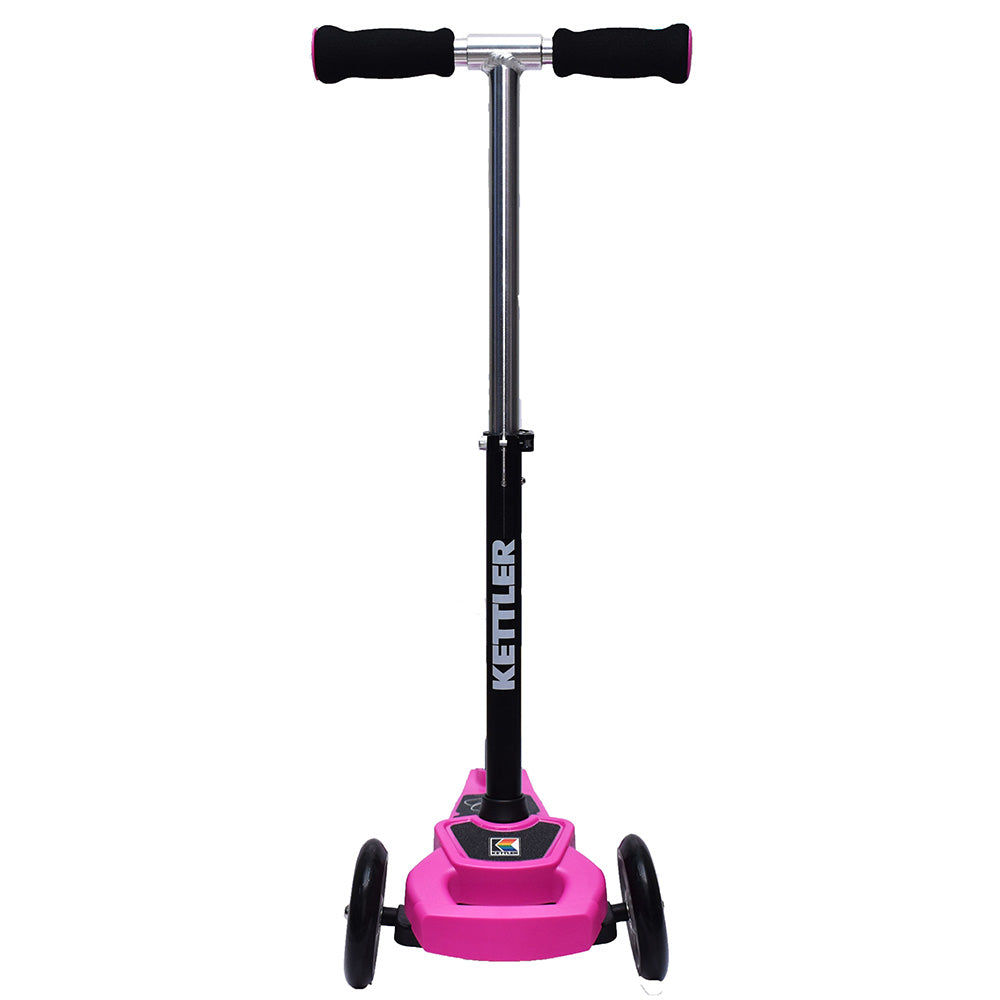 Kettler ZAZZY Kinderscooter, fuchsia rot – Für aufregende Fahrabenteuer
