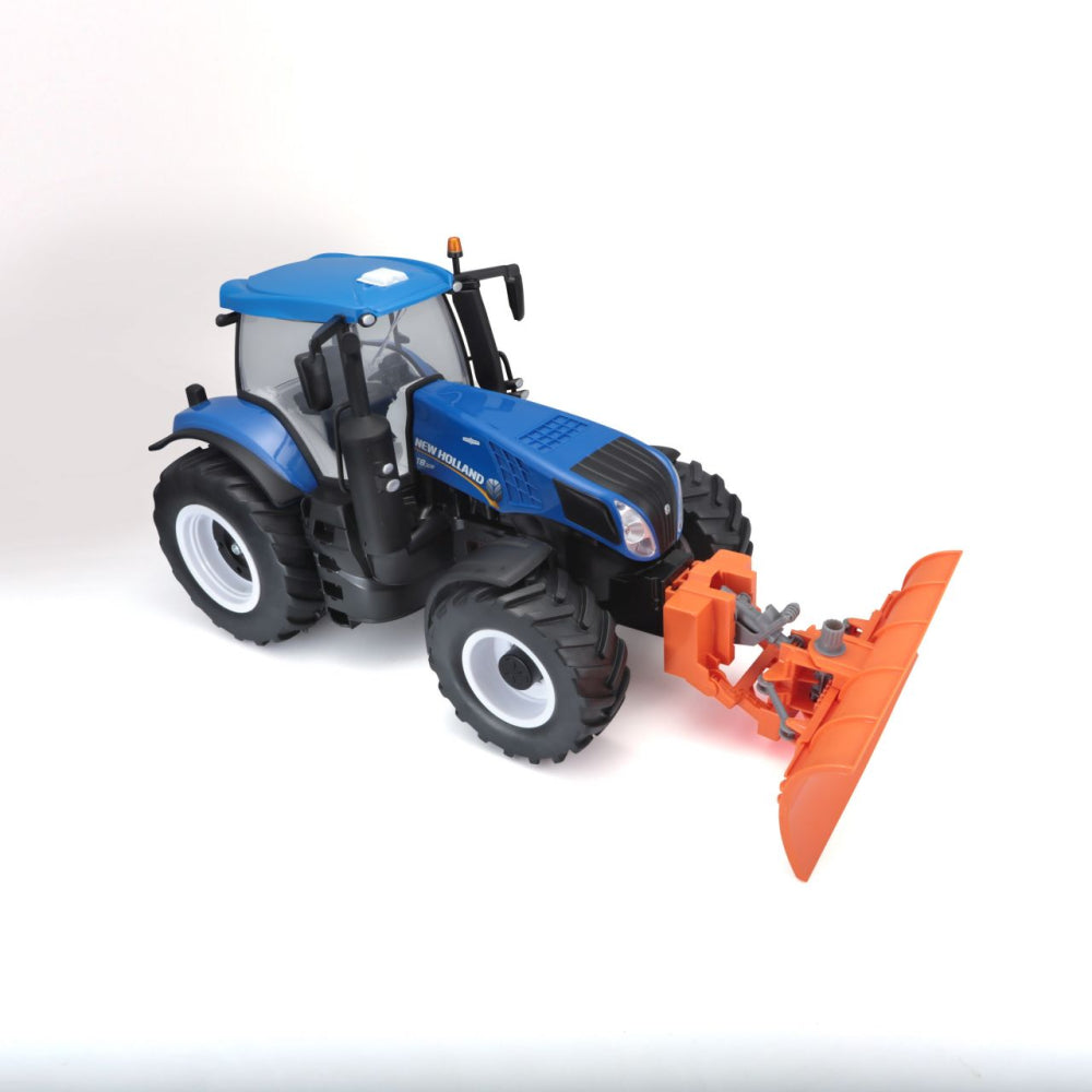 New Holland Traktor mit Schneepflug MaistoRC