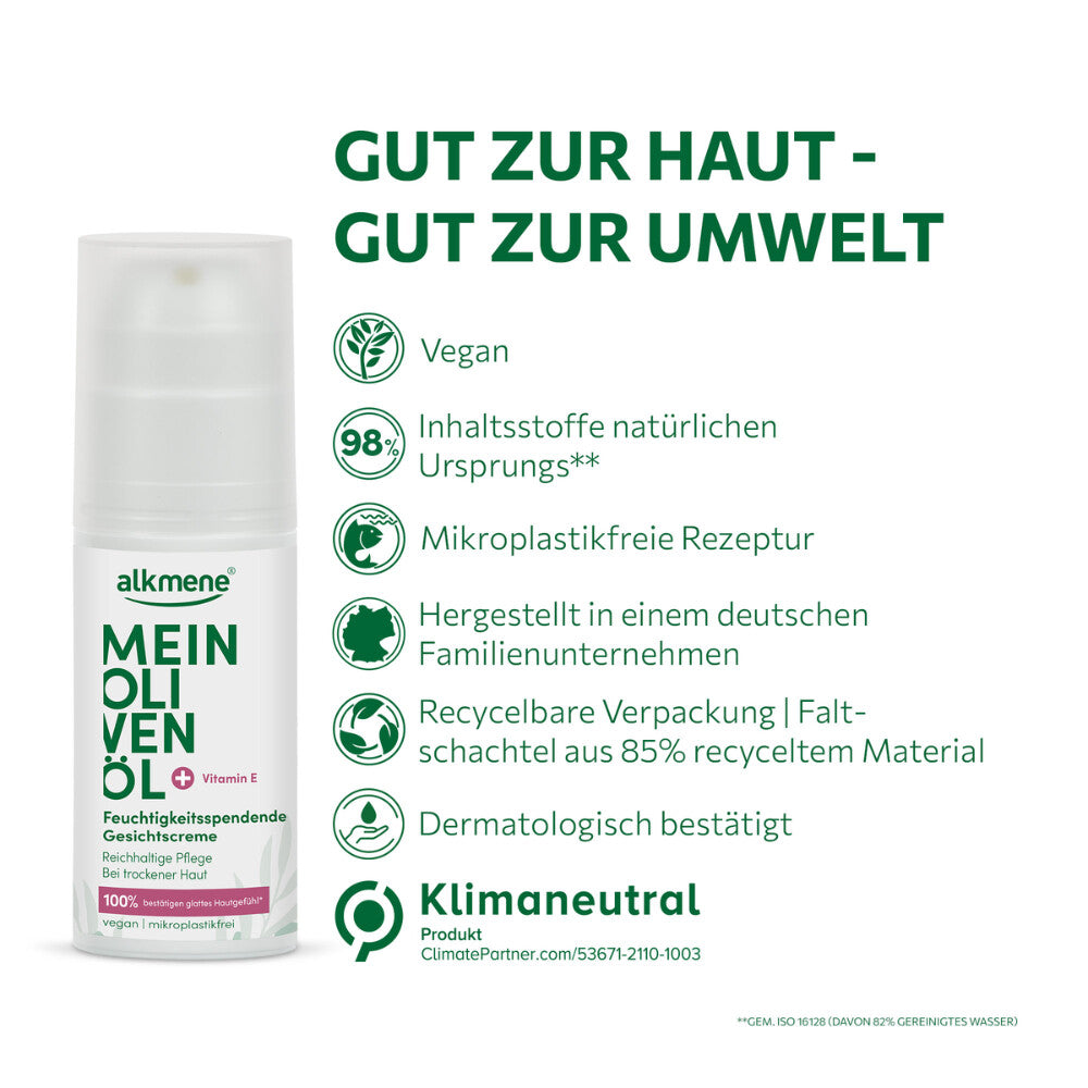 MEIN OLIVENÖL – Feuchtigkeitsspendende Gesichtscreme