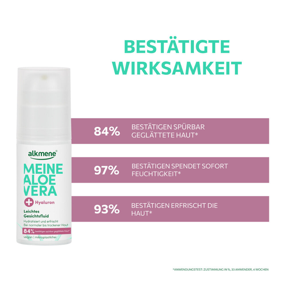 MEINE ALOE VERA – Leichtes Gesichtsfluid