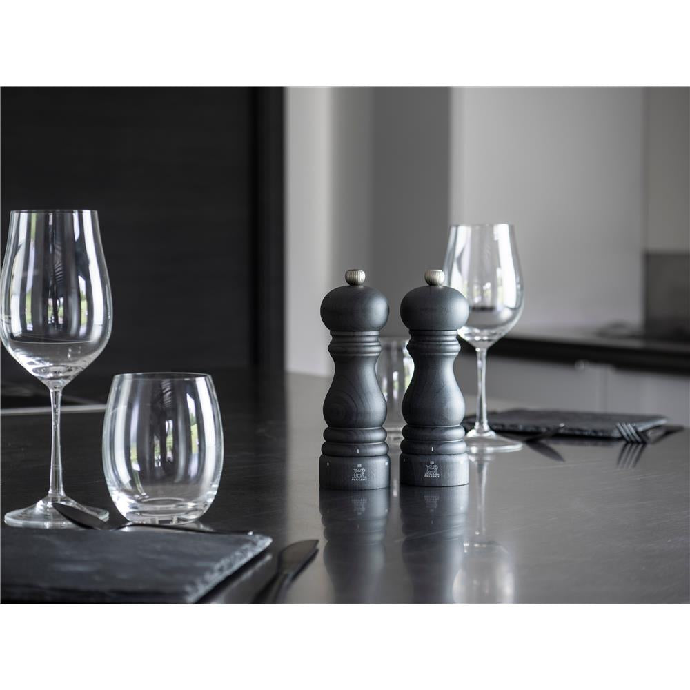 Peugeot Emotion Graphite Duo – Elegantes Salz- und Pfeffermühlenset, 18 cm