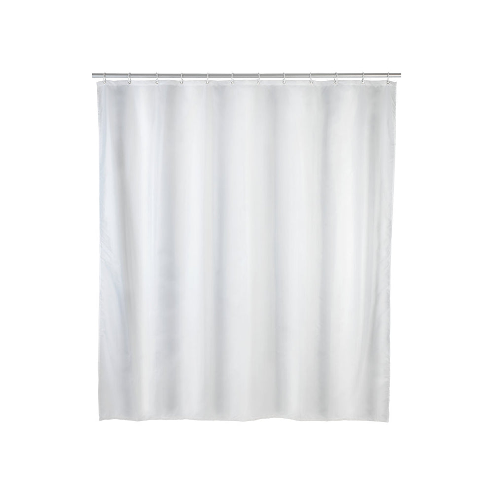 Duschvorhang Uni white