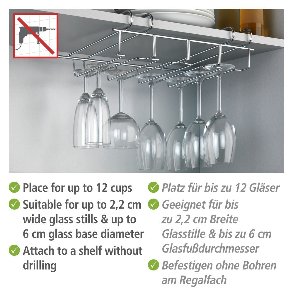 Wenko Schrankeinbau Gläserhalter