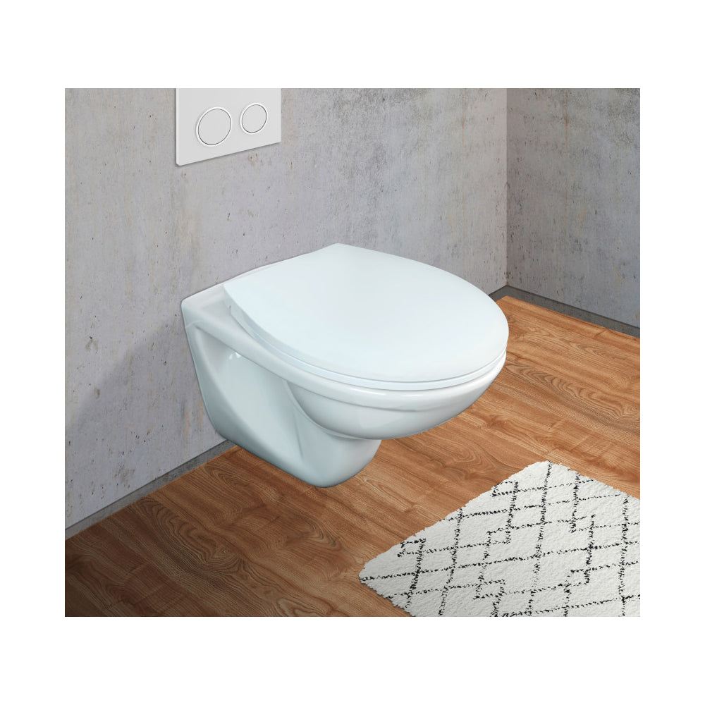 Wenko WC-Sitz Dazio Easy-Close weiss, Duroplast