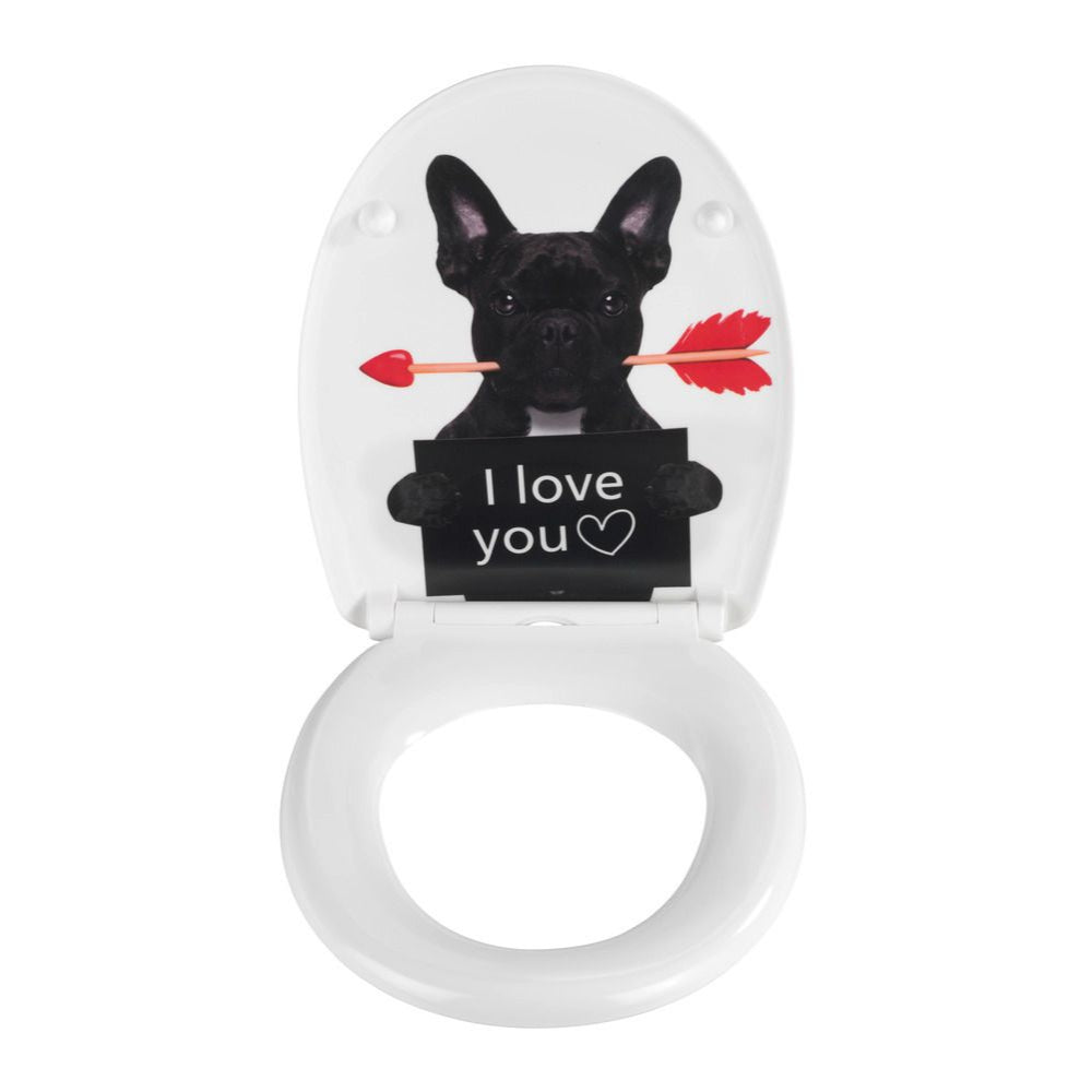 Wenko WC-Sitz Guilty Dog – Tierisches Design & maximaler Komfort