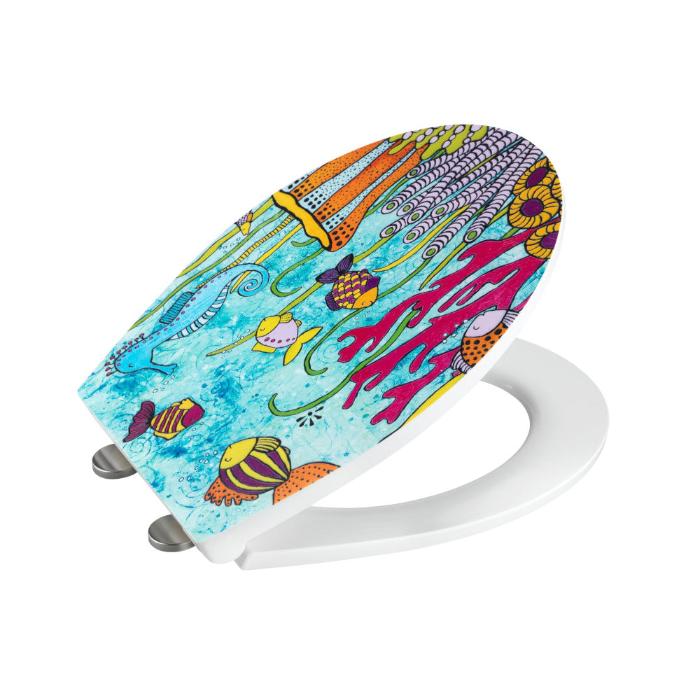 Wenko WC-Sitz Ocean Life Duroplast
