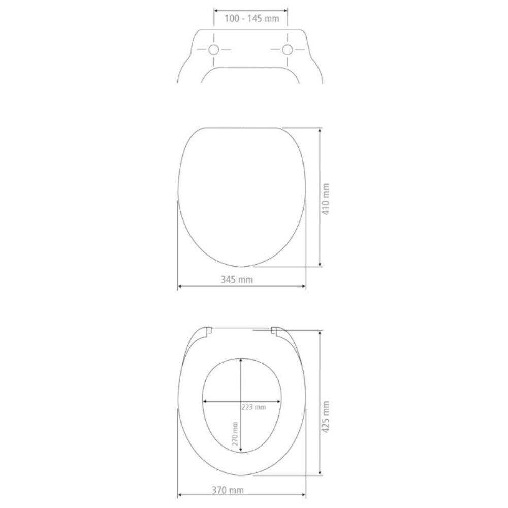 Wenko WC-Sitz Onyx