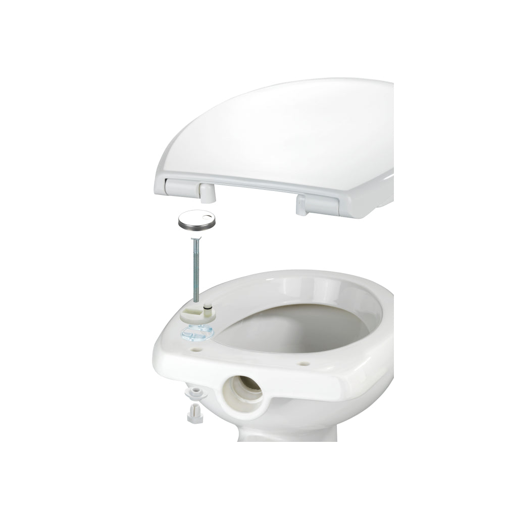Wenko WC-Sitz Solaro weiss, Easy Close Thermoplast