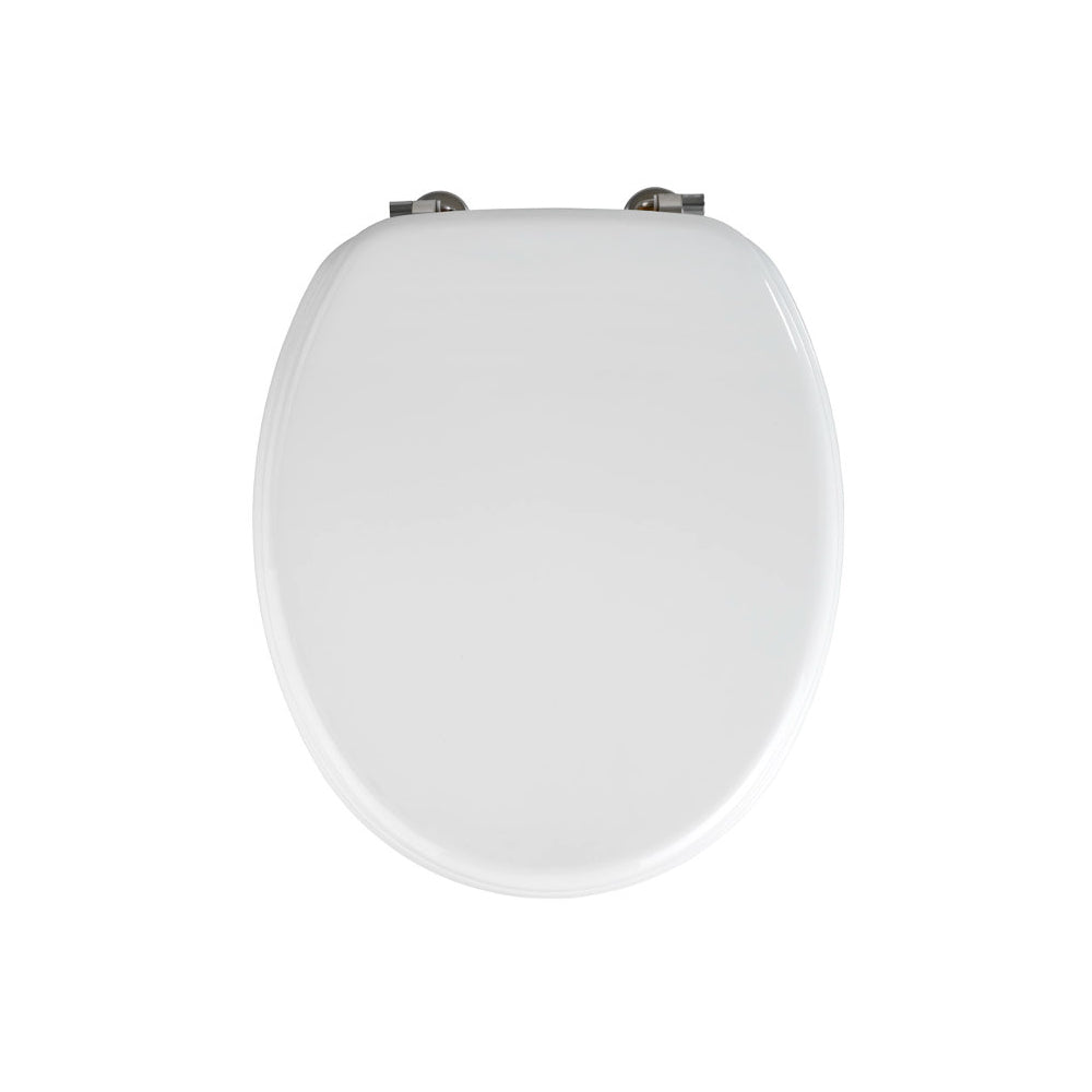 Wenko WC-Sitz Valencia, Weiss, MDF