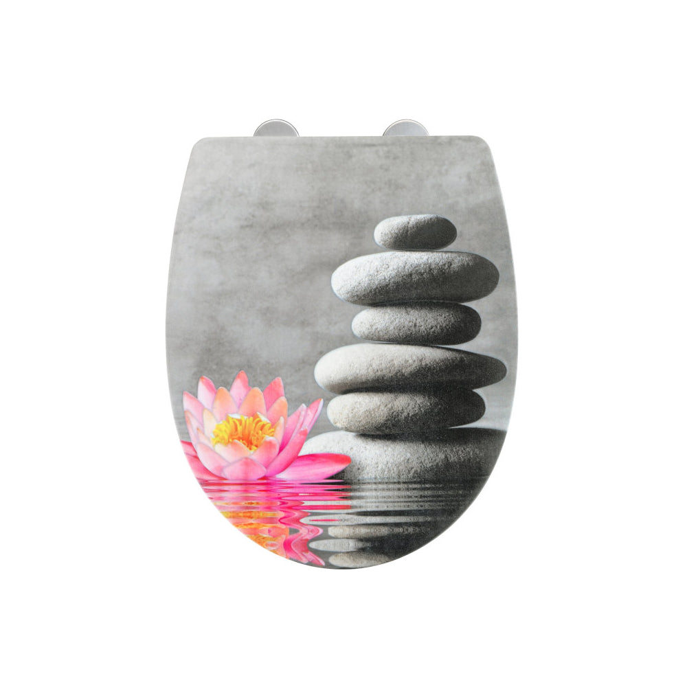 Wenko WC-Sitz Water Lily, Relief Oberfläche
