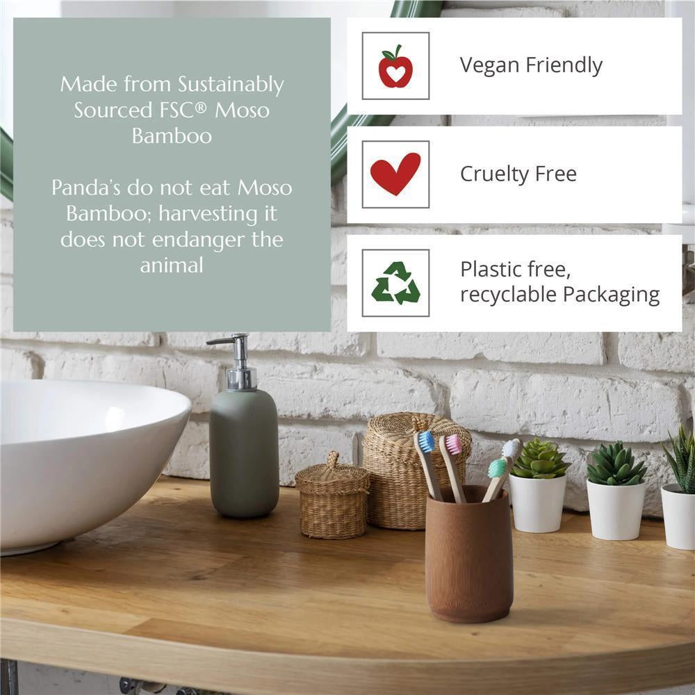 Wild & Stone Baby Bambus Zahnbürste – Extra soft, nachhaltig und umweltfreundlich